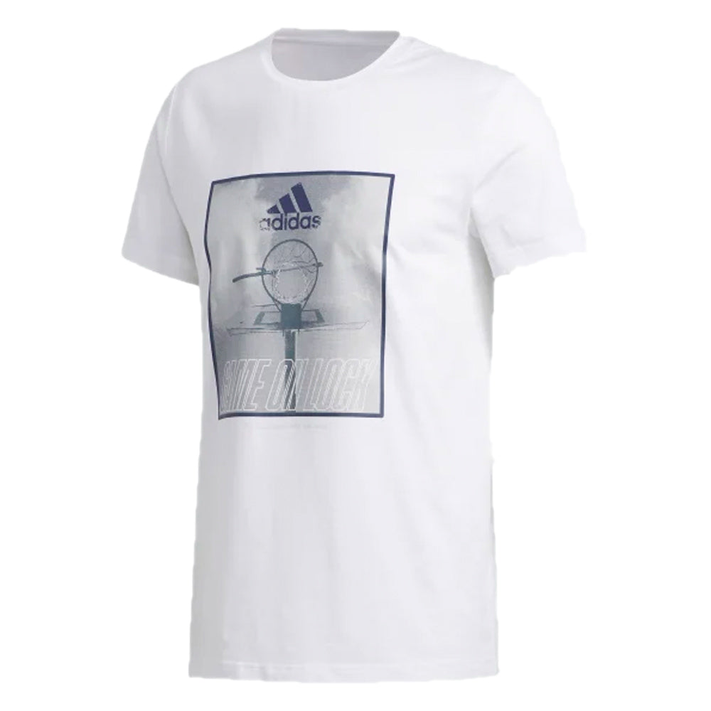 Adidas Game on Lock Tee 'White'