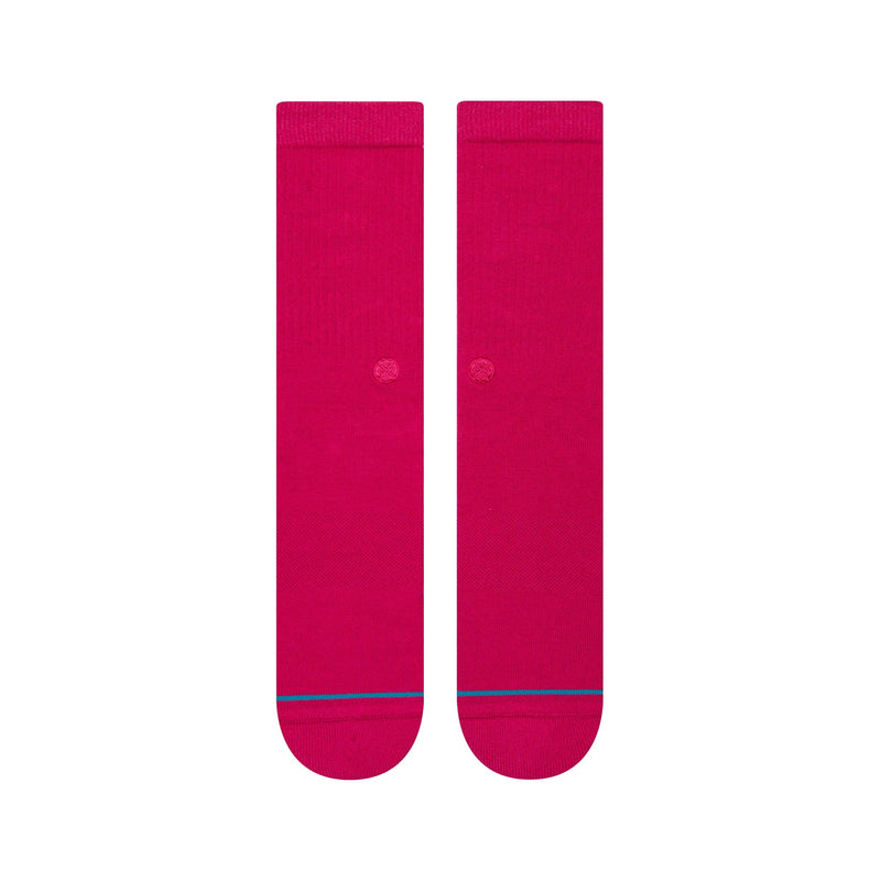 Stance Icon Crew Sock 'Magenta'