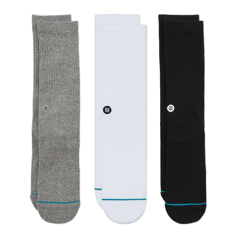 Stance Icon 3 Pack 'Grey/White/Black'