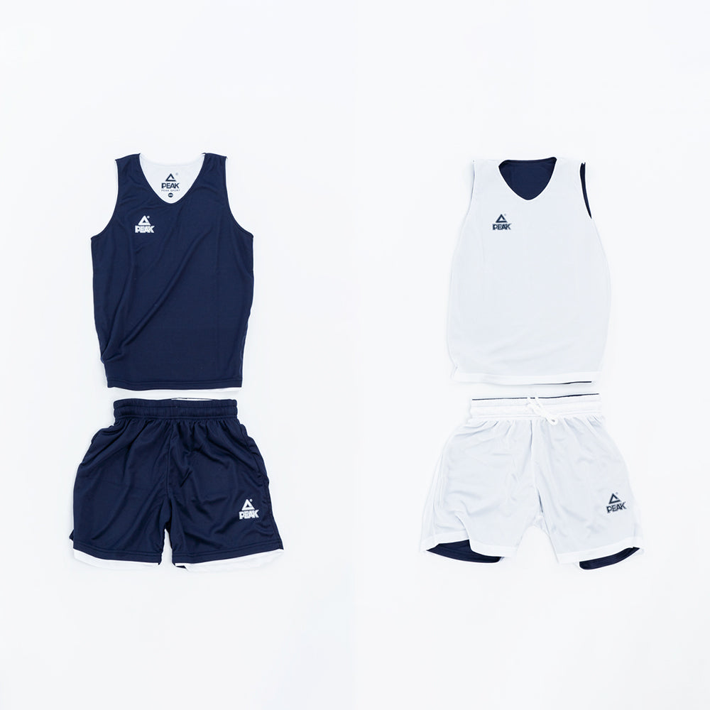 Peak Reversible Kids Set 'Navy/White'