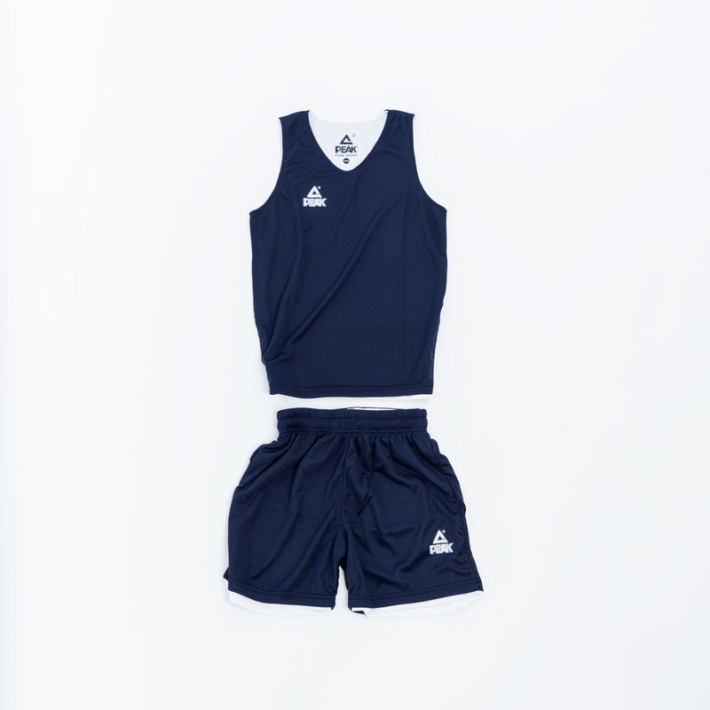 Peak Reversible Kids Set 'Navy/White'