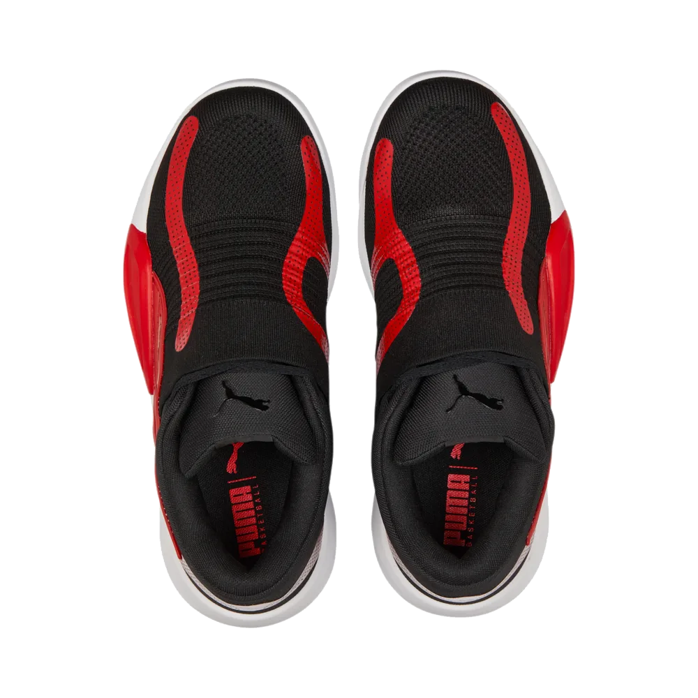 Puma Rise Nitro 'Black-High Risk Red'