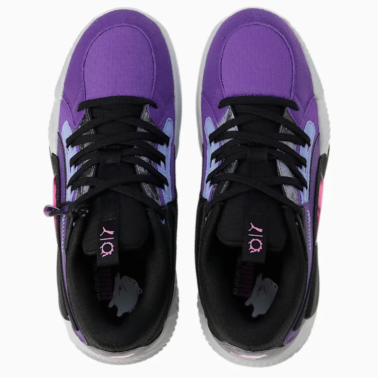 Puma Court Rider Chaos Final Fantasy 'Black/Team Violet'