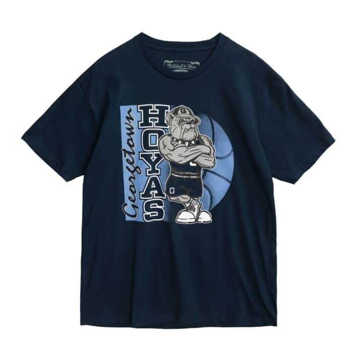 Mitchell & Ness Big Dawg Georgetown University T-Shirt 'Navy'