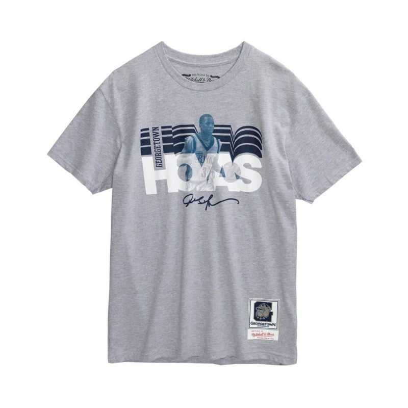 Mitchell & Ness NCAA Georgetown Hoyas "Run That Back" T-Shirt 'Grey'