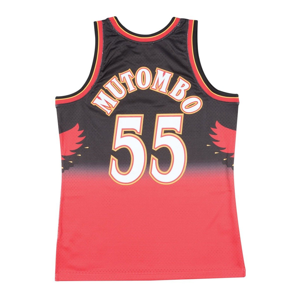 Mitchell & Ness NBA Atlanta Hawks Dikembe Mutombo Swingman Jersey 'Red'