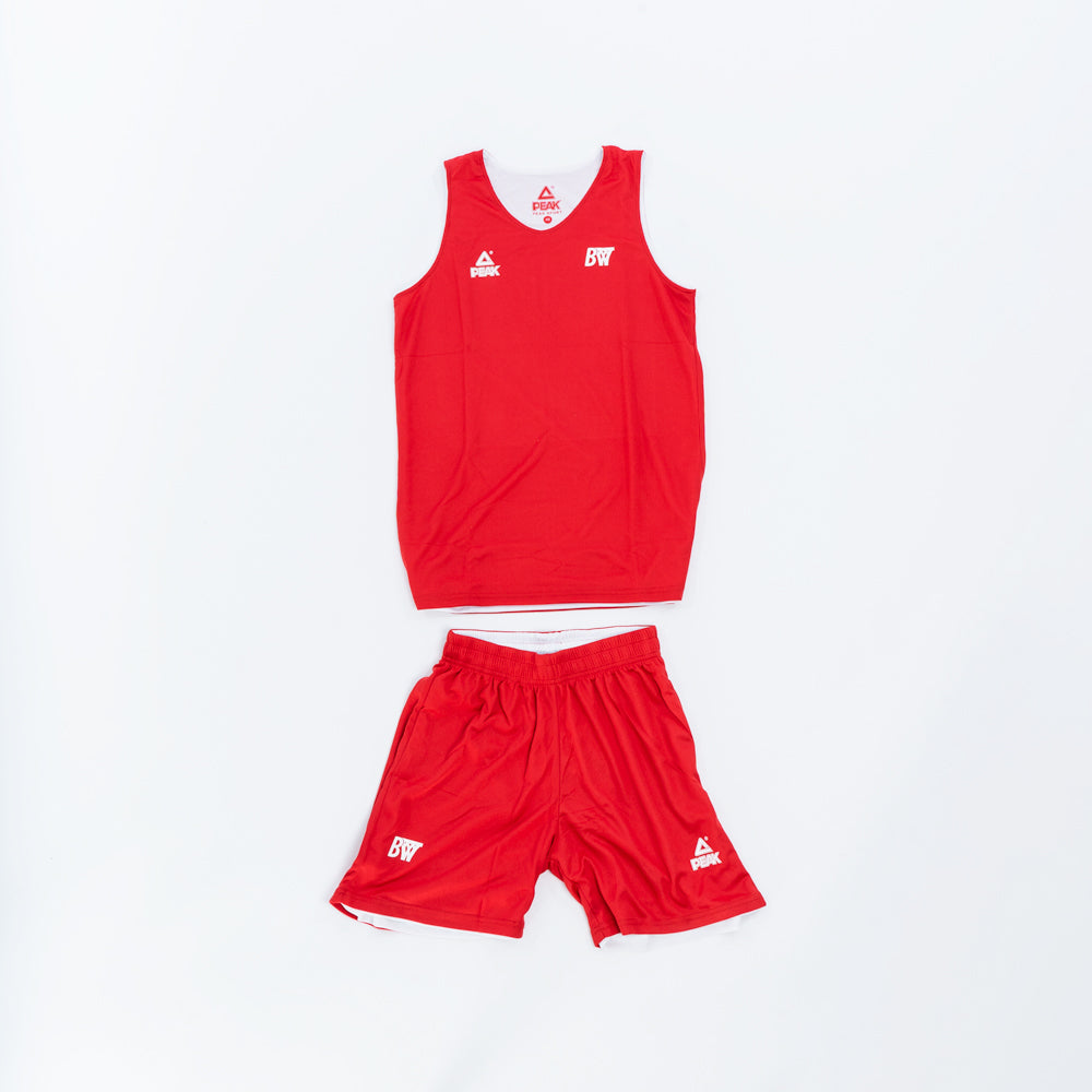 Peak x BW Reversible Kids Set 'Red/White'