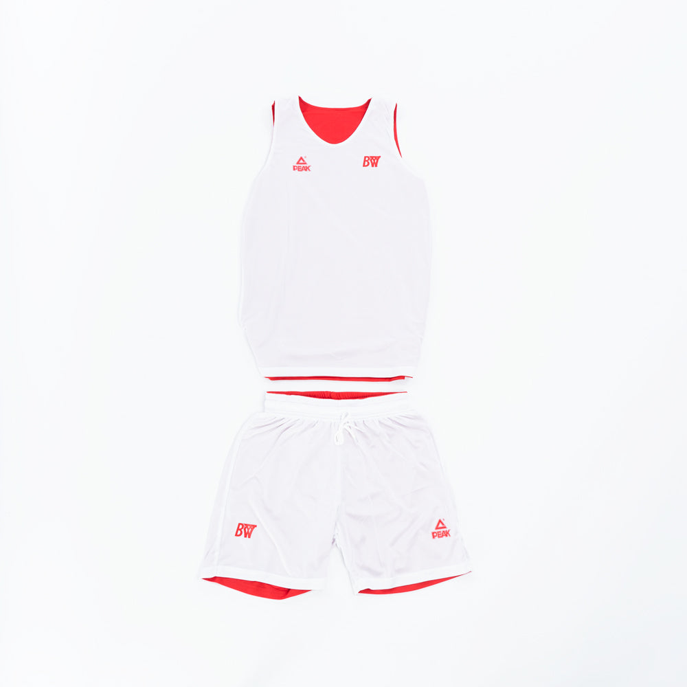 Peak x BW Reversible Kids Set 'Red/White'