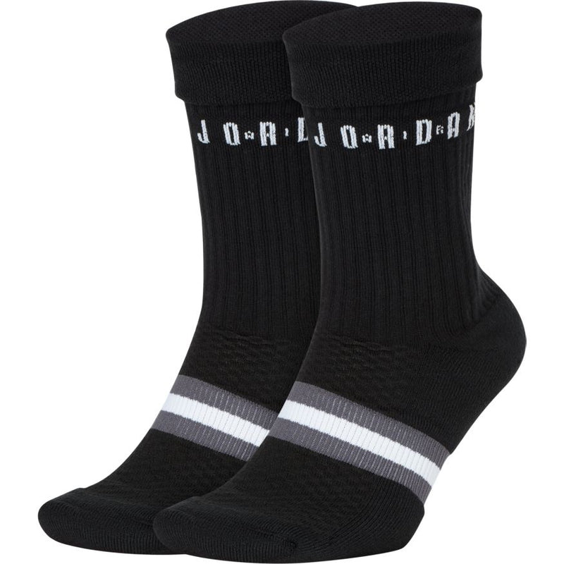 Jordan Legacy Crew Socks 'Black/White'