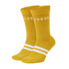 Jordan Legacy Crew Socks 'Sulfur/White'