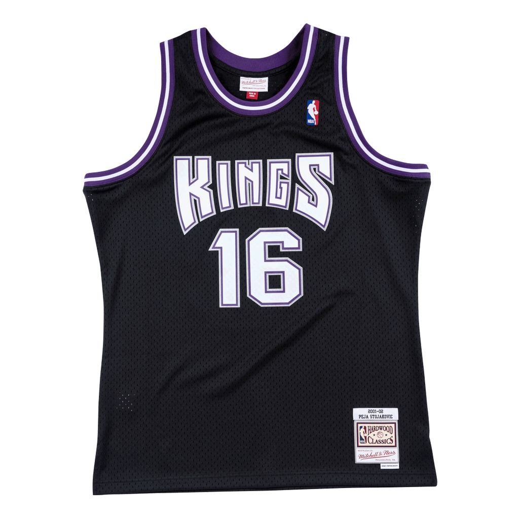 Mitchell & Ness NBA Swingman Jersey Sacramento Kings "Peja Stojakovic" 'Black/Purple'