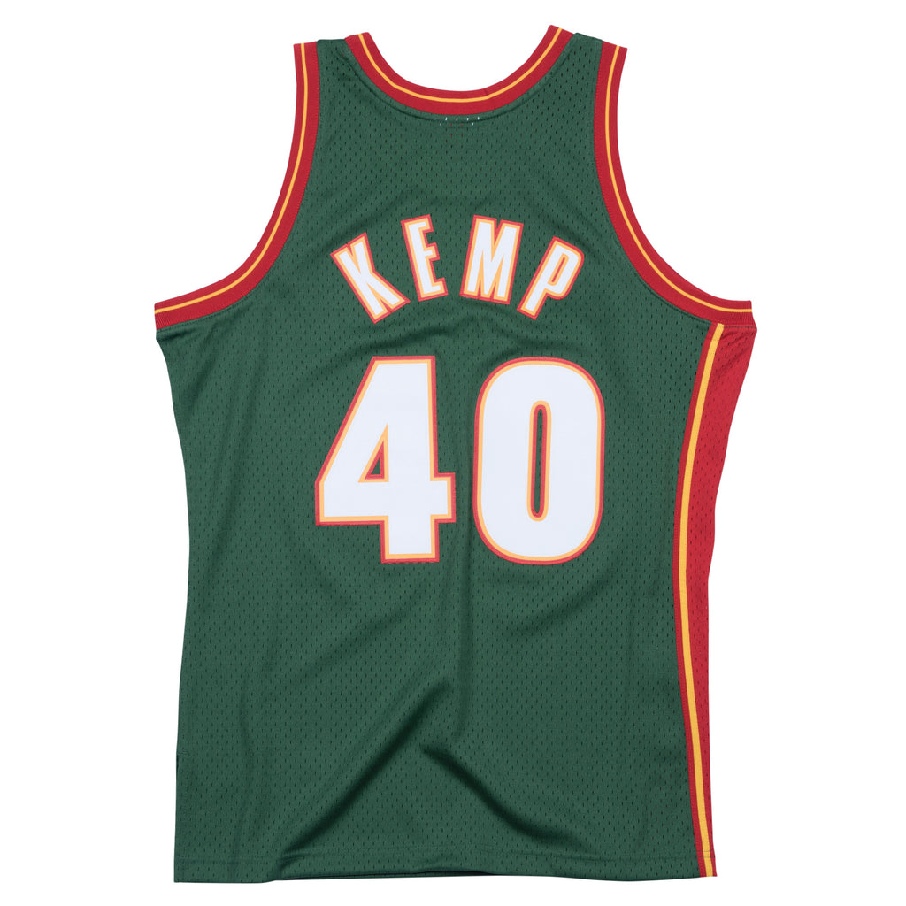 Mitchell & Ness NBA Swingman Jersey Seattle Supersonics "Shawn Kemp" 'Dark Green'