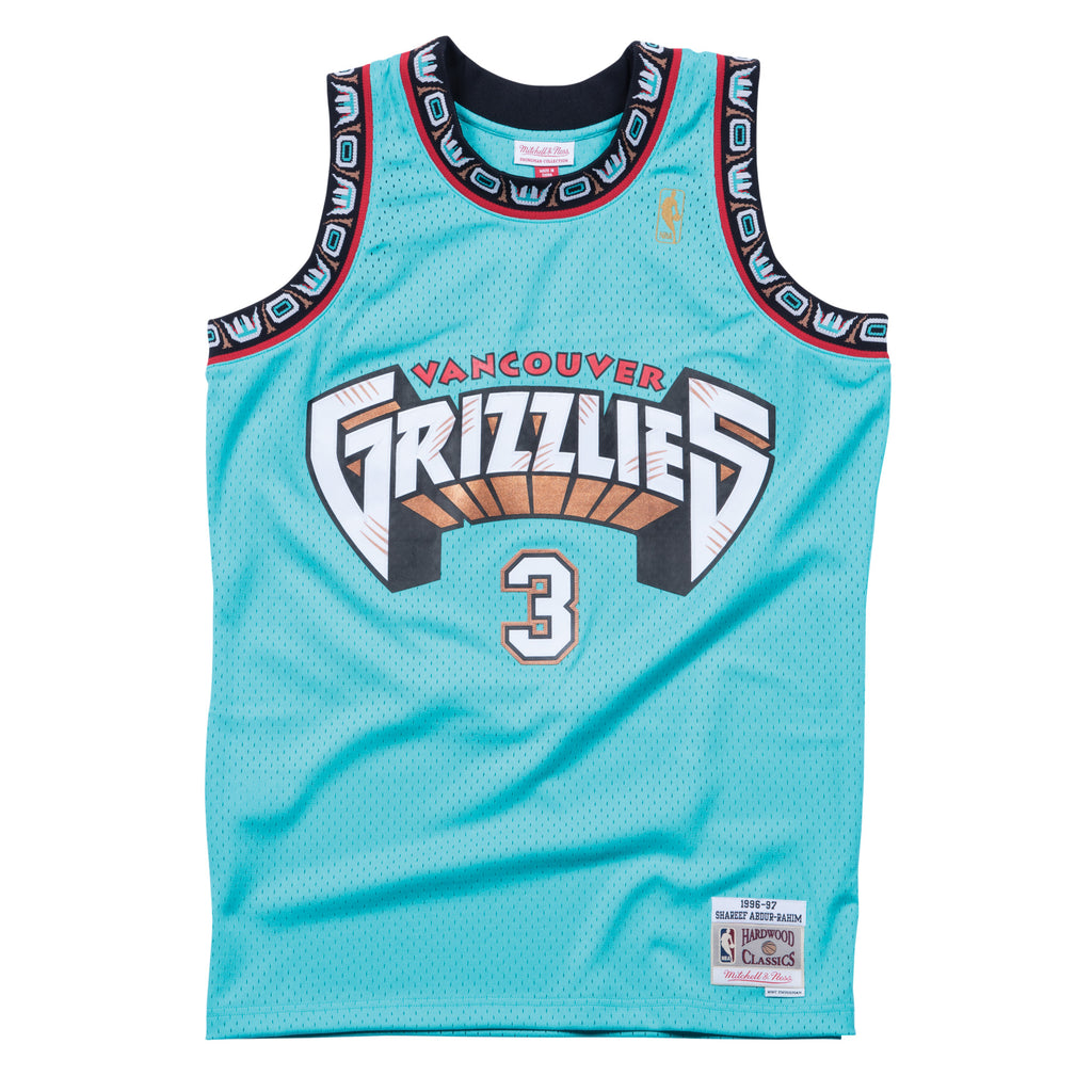 Mitchell & Ness NBA Swingman Jersey Vancouver Grizzlies "Shareef Abdur-Rahim" 'Teal/White'