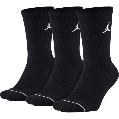 Unisex Jordan Jumpman Crew Socks 3Pack 'Black'