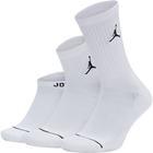Jordan Waterfall Socks 3Pairs 'White'