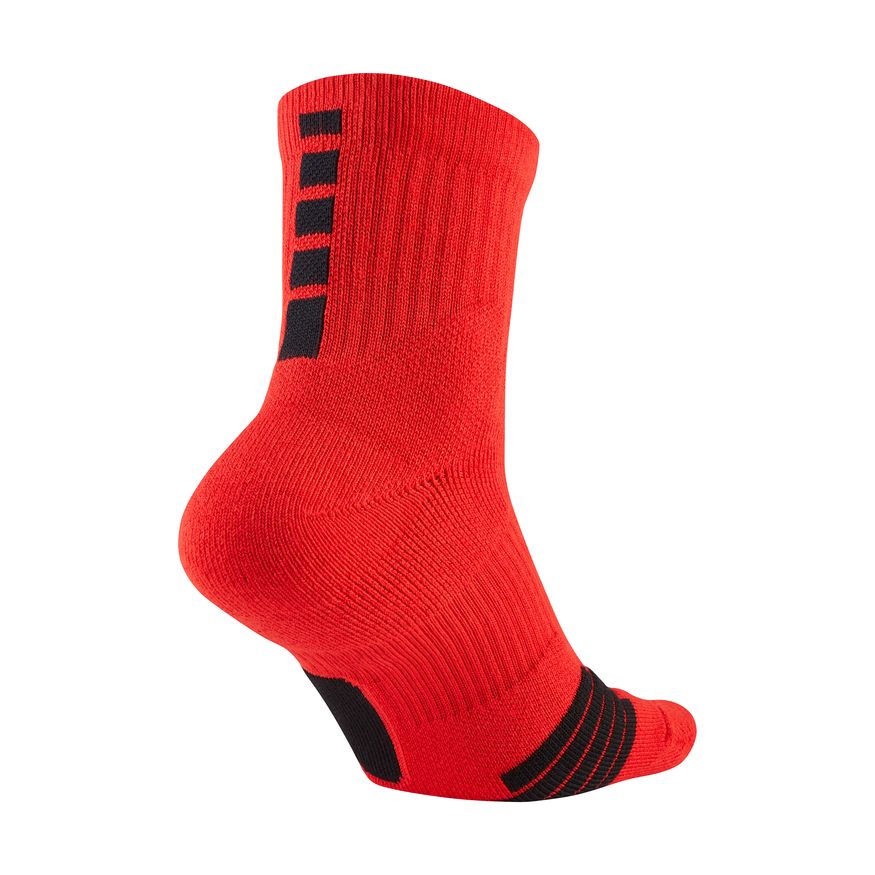 black and red nike elite socks