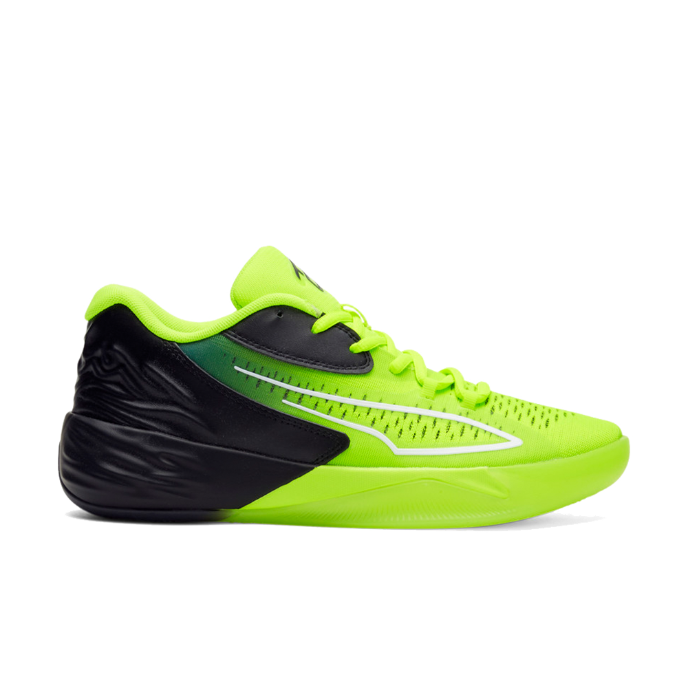 Puma Stewie 1 Basketball Shoes 'Quiet Fire/Lime Squeeze/Black'