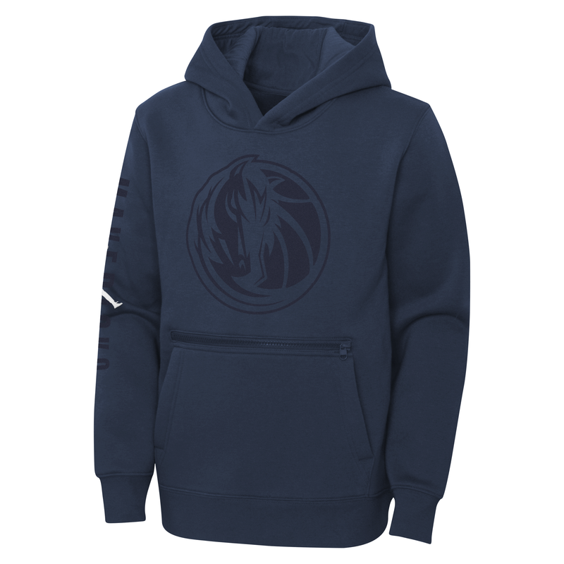 Jordan NBA Dallas Mavericks Courtside Statement Kids Zip Hoody 'Navy'