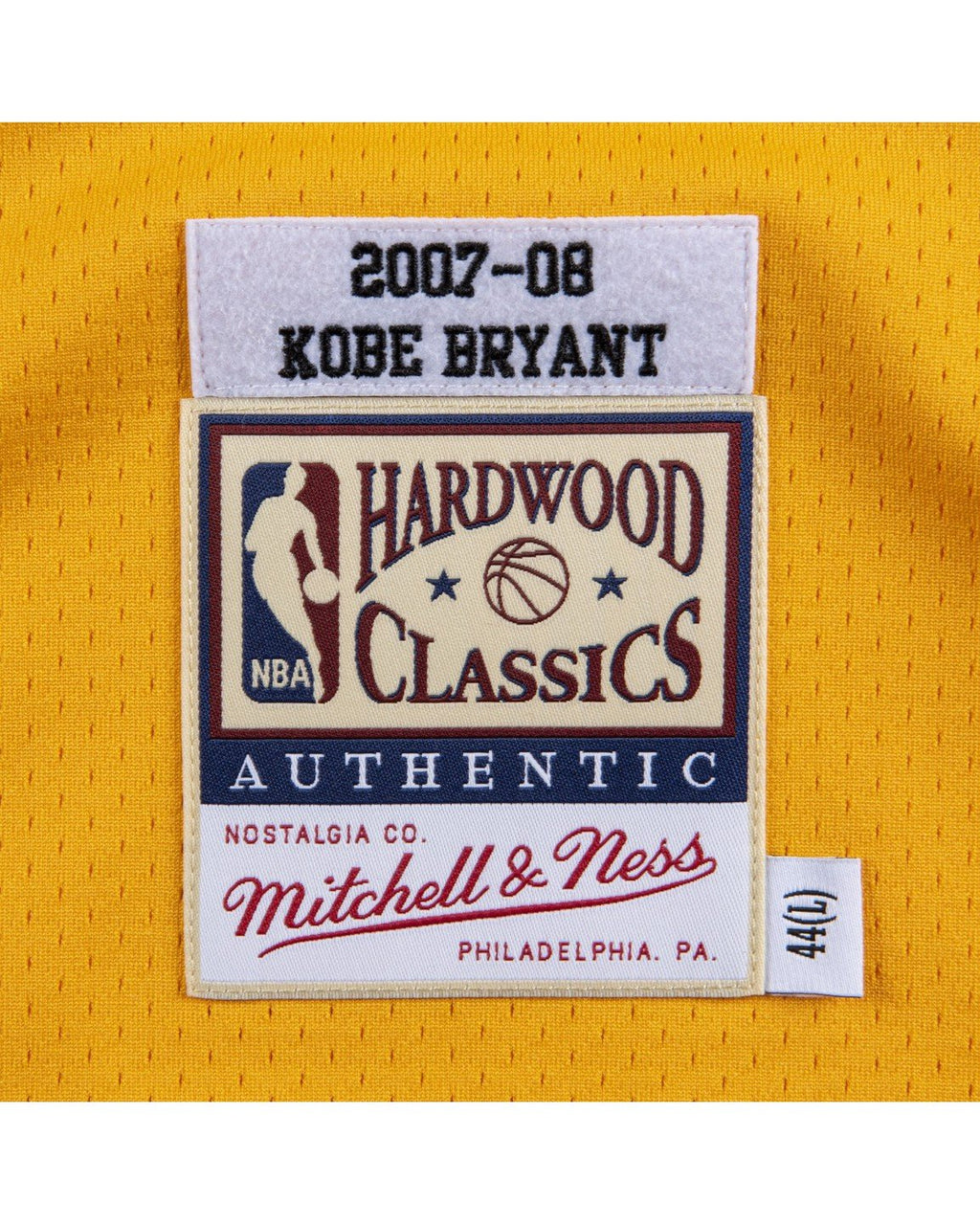 Mitchell & Ness NBA Authentic Jersey LA Lakers "Kobe Bryant" 'Yellow' #24