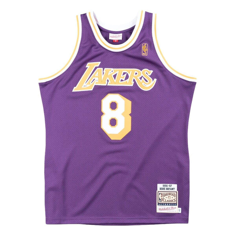 M&N Authentic Jersey Kobe Bryant #8 LA Lakers 1996-97 'Purple'