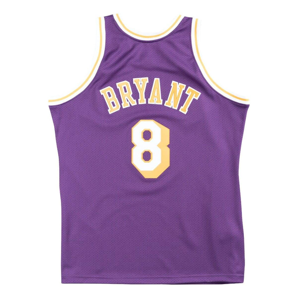 M&N Authentic Jersey Kobe Bryant #8 LA Lakers 1996-97 'Purple'