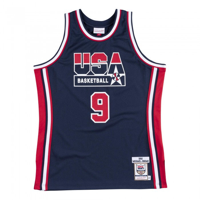 M&N Authentic Team USA '92 Jersey M.Jordan 'Navy'