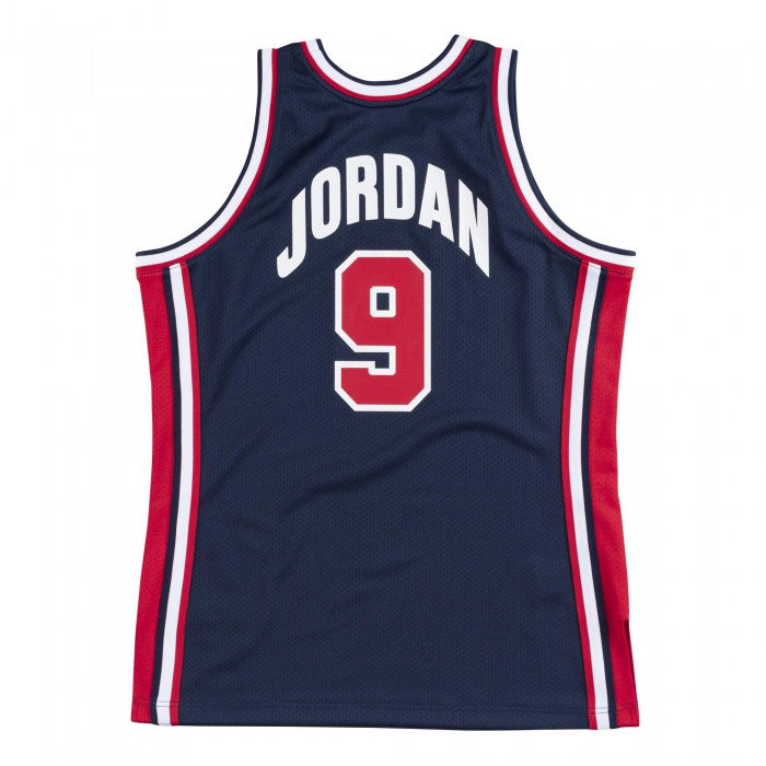 M&N Authentic Team USA '92 Jersey M.Jordan 'Navy'