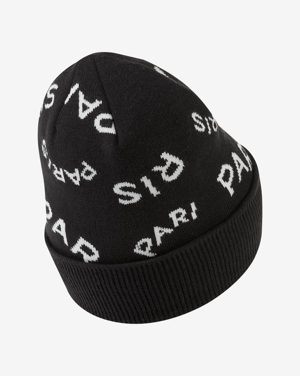 Paris Saint-Germain Cuffed Beanie 'Black/White/Gold'