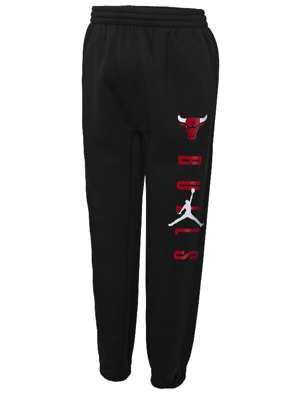 Jordan Chicago Bulls Fleece Statement Kids Pant 'Black'