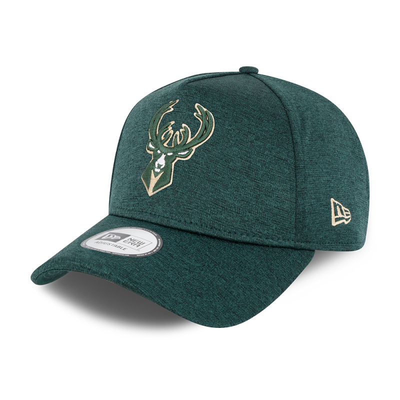 New Era Tonal Trucker Milwaukee Bucks Cap 'Green'