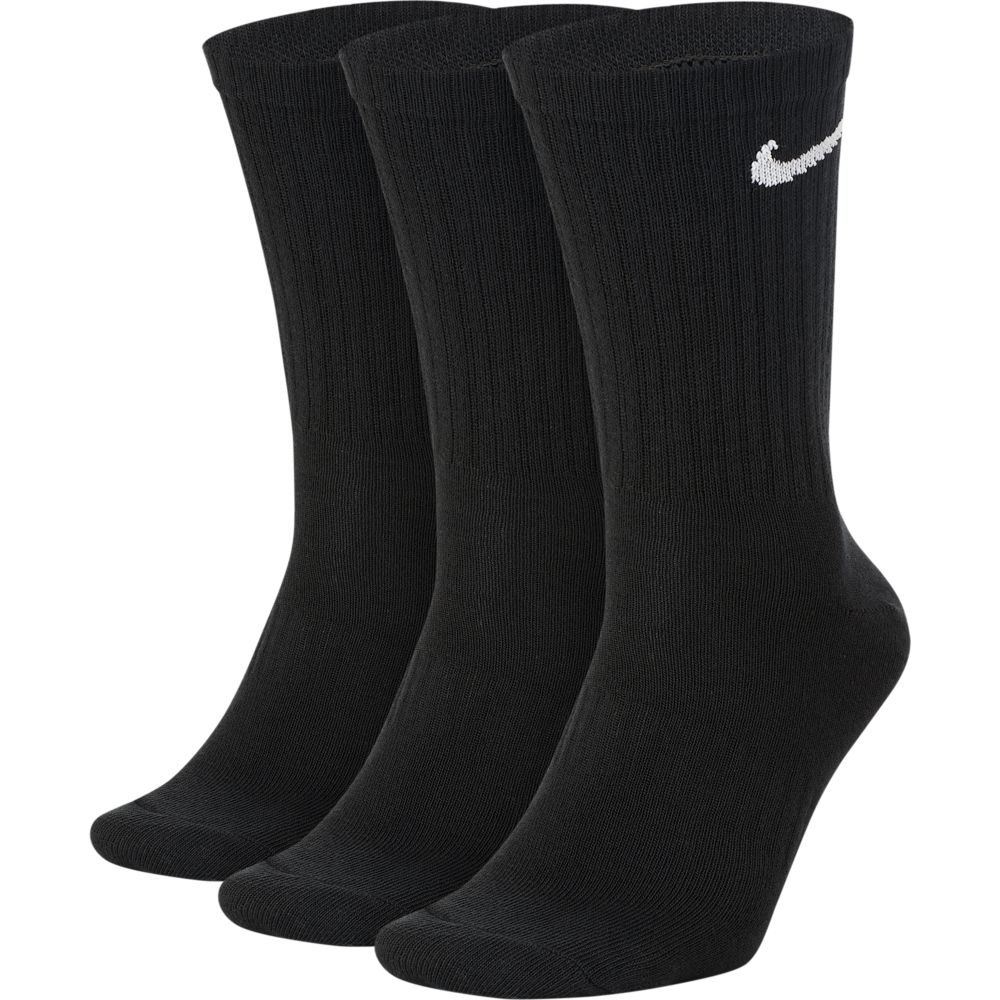 Nike Everyday Lightweight Training Crew Socks (3 Pairs) 'Black/White'