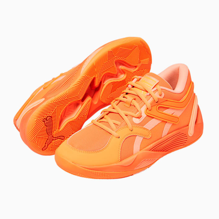 Puma TRC Blaze Court Basketball Shoe 'Neon Citrus-Fuzzy Melon'