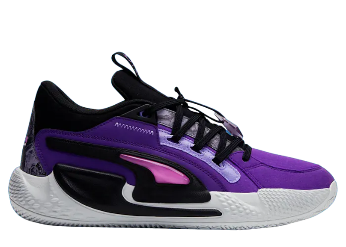 Puma Court Rider Chaos Final Fantasy 'Black/Team Violet'