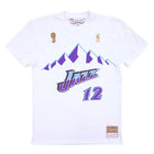 Mitchell & Ness NBA Utah Jazz John Stockton T-Shirt 'White'