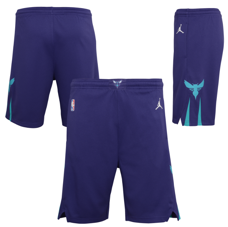 Charlotte Hornets Statement Edition Jordan NBA Swingman Shorts Kids 'Teal'