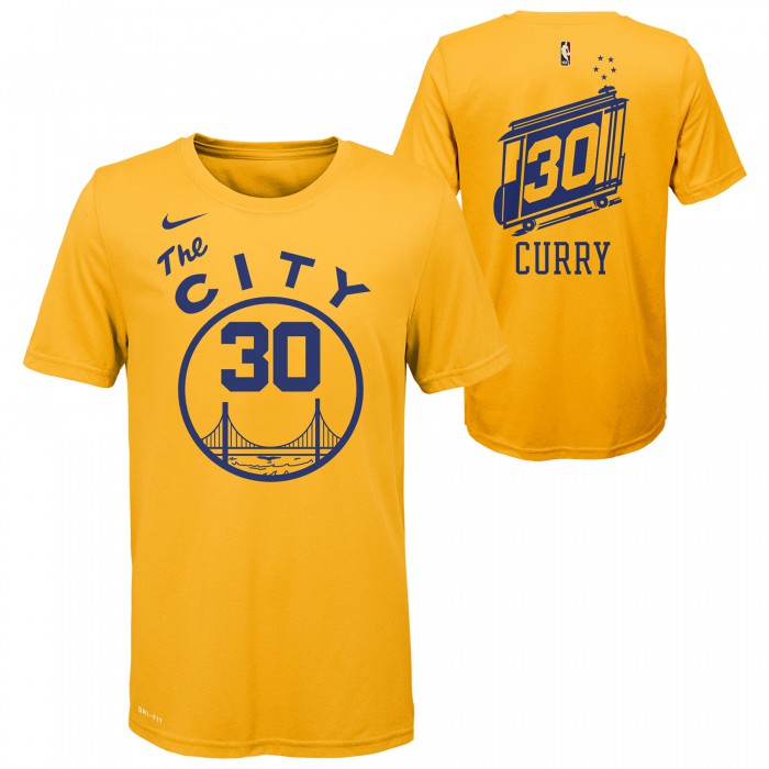 Nike Kids HWC N&N Tee Stephen Curry 'Yellow'