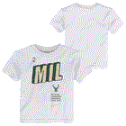Nike Essential Block NBA Milwaukee Bucks Kids T-Shirt 'White'
