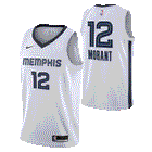 Nike NBA Memphis Grizzlies Ja Morant Swingman Association Kids Jersey 'White'
