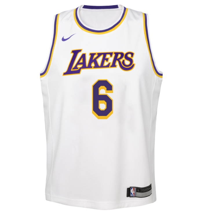 Nike Kids Swingman Association Jersey Los Angeles Lakers 'Lebron James'