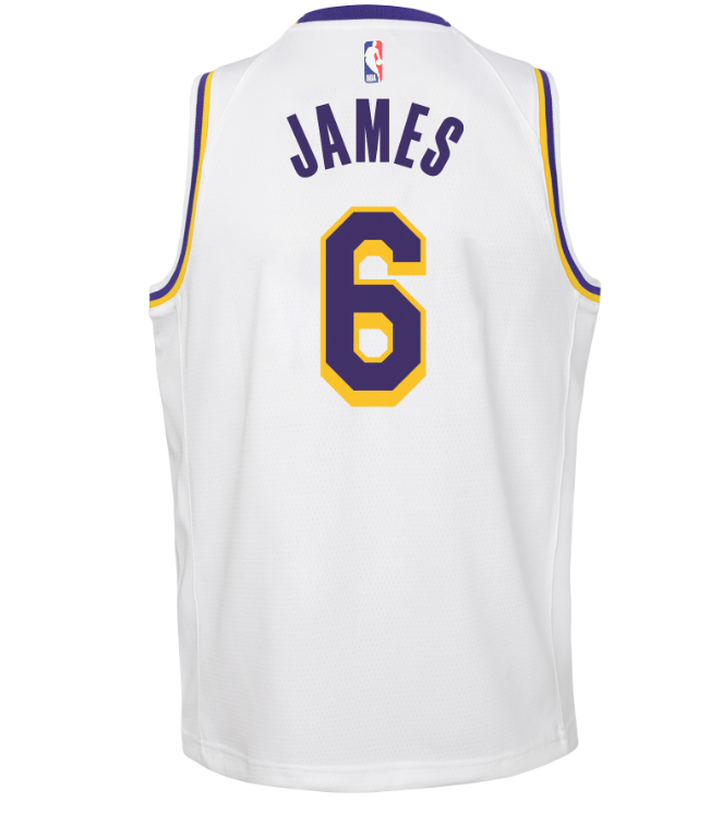 Nike Kids Swingman Association Jersey Los Angeles Lakers 'Lebron James'