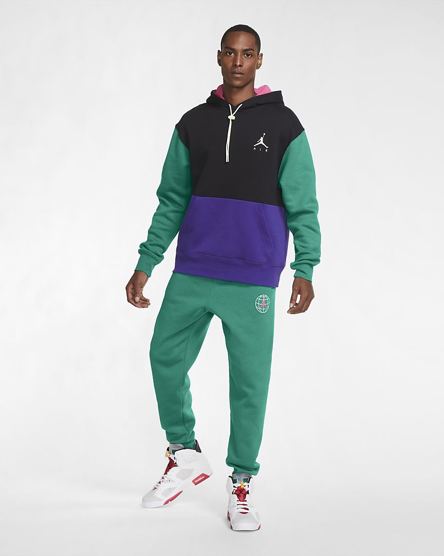 Jordan Winter Utility Jumpman Men's Fleece Pants 'Neptune Green'