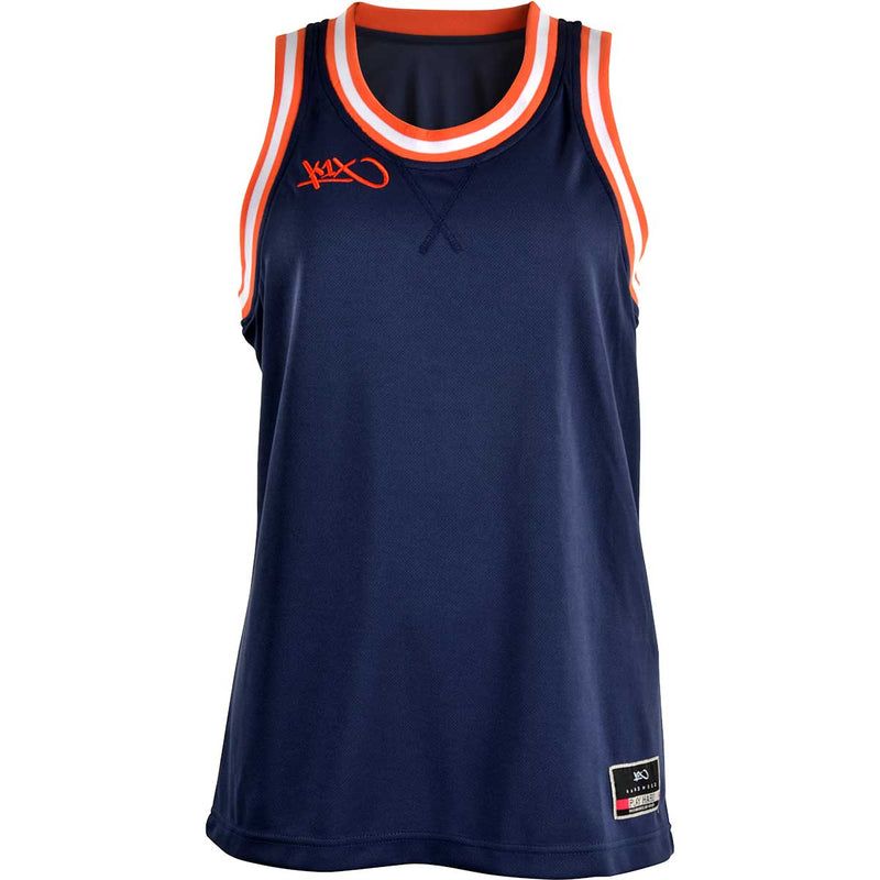 K1X Hardwood Ladies Double X Jersey 'Navy/Flame'
