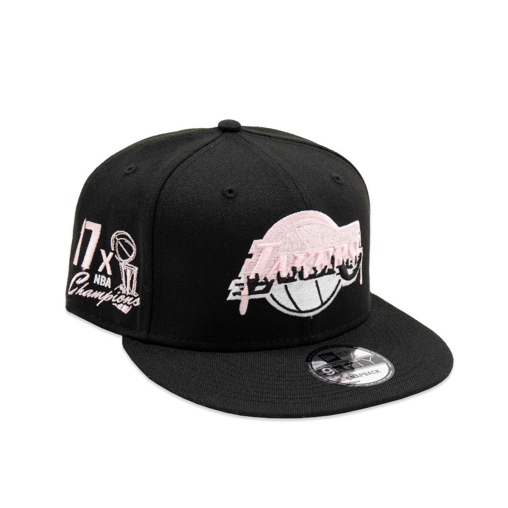 New Era Los Angeles Lakers Team Drip 9FIFTY(R) 'Black/Pink'