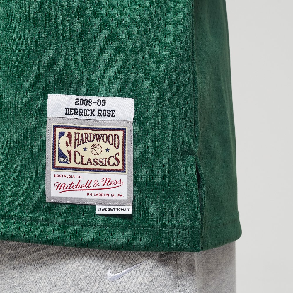 M&N Swingman jersey D.Rose#1 Chicago bulls 'Green'