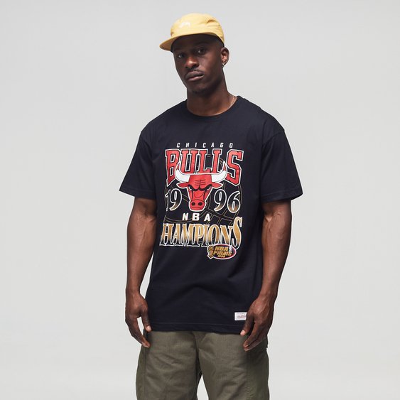 M&N Last Dance Bulls 6X Champs Tee 'Black'