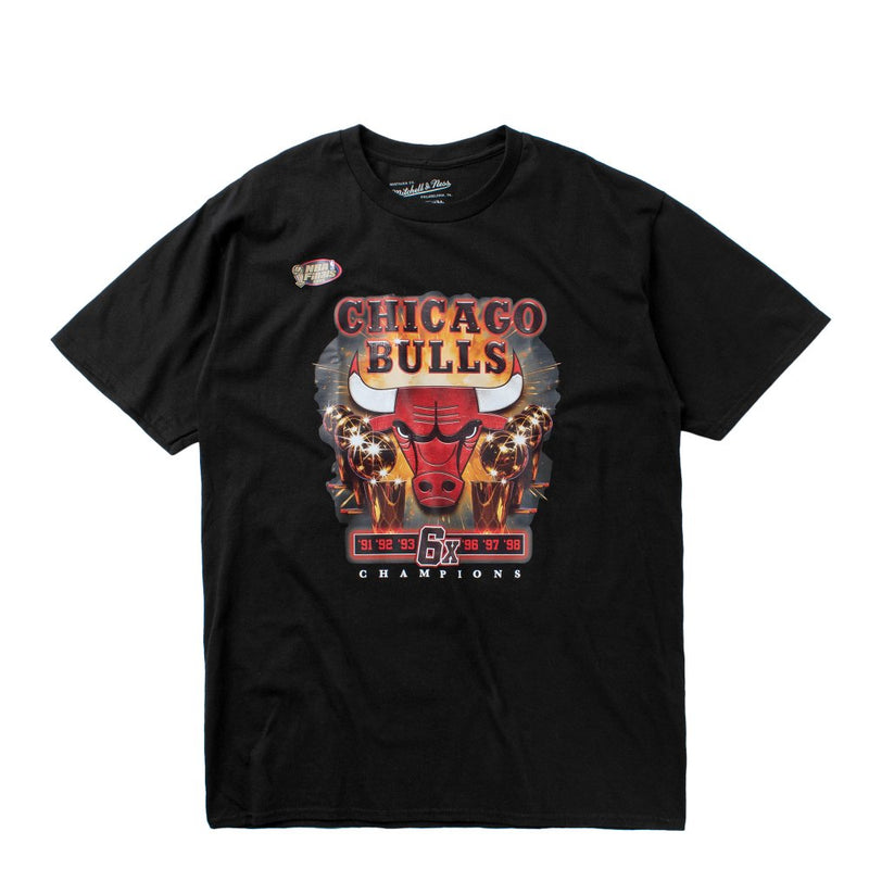 M&N Last Dance Bulls 6X Champs Tee 'Black'