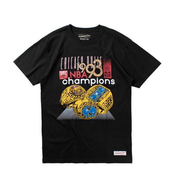 M&N Last Dance Bulls '93 Champs Tee 'Black'