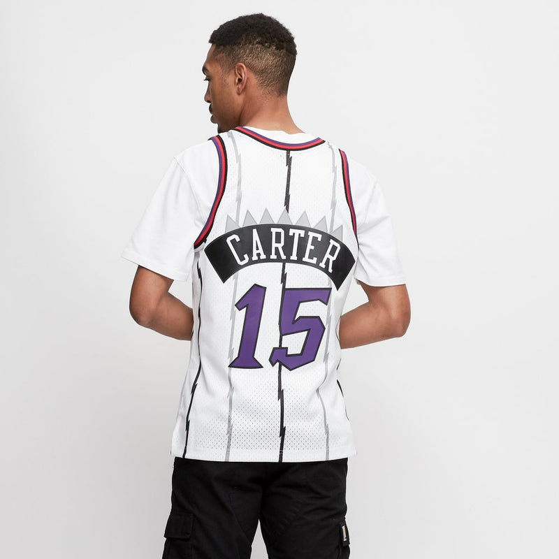 Mitchell & Ness NBA Swingman Jersey Vince Carter #15 Toronto Raptors 1998-99 'White'