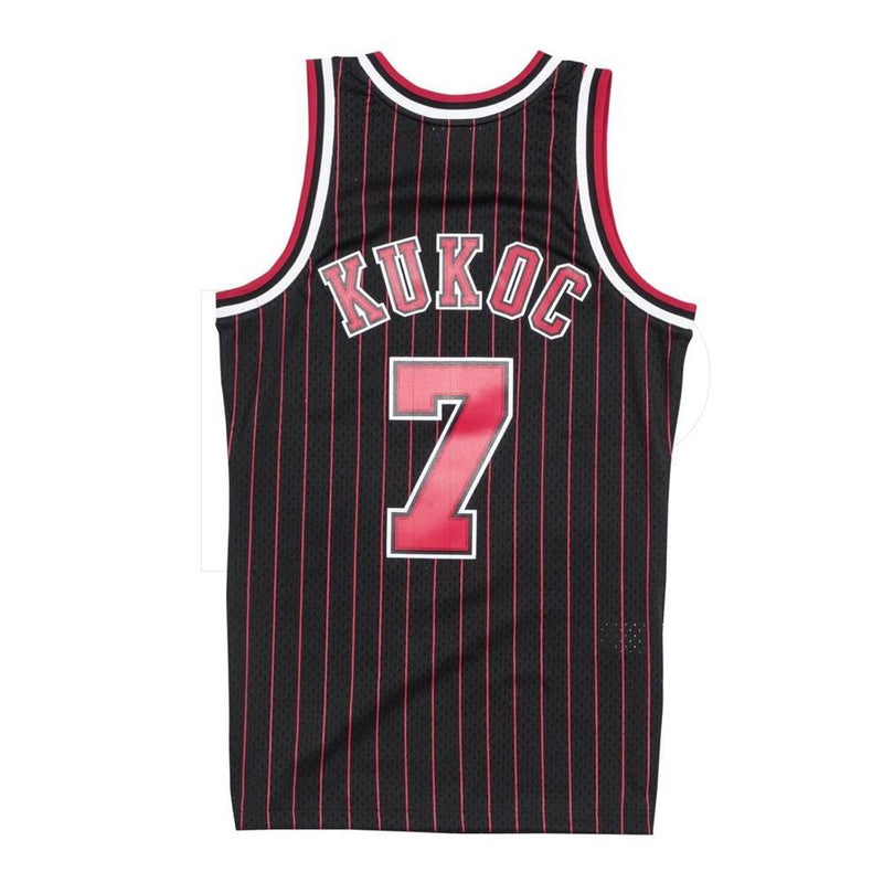 M&N Swingman Jersey Chicago Bulls T. Kukoc #7 'Black'