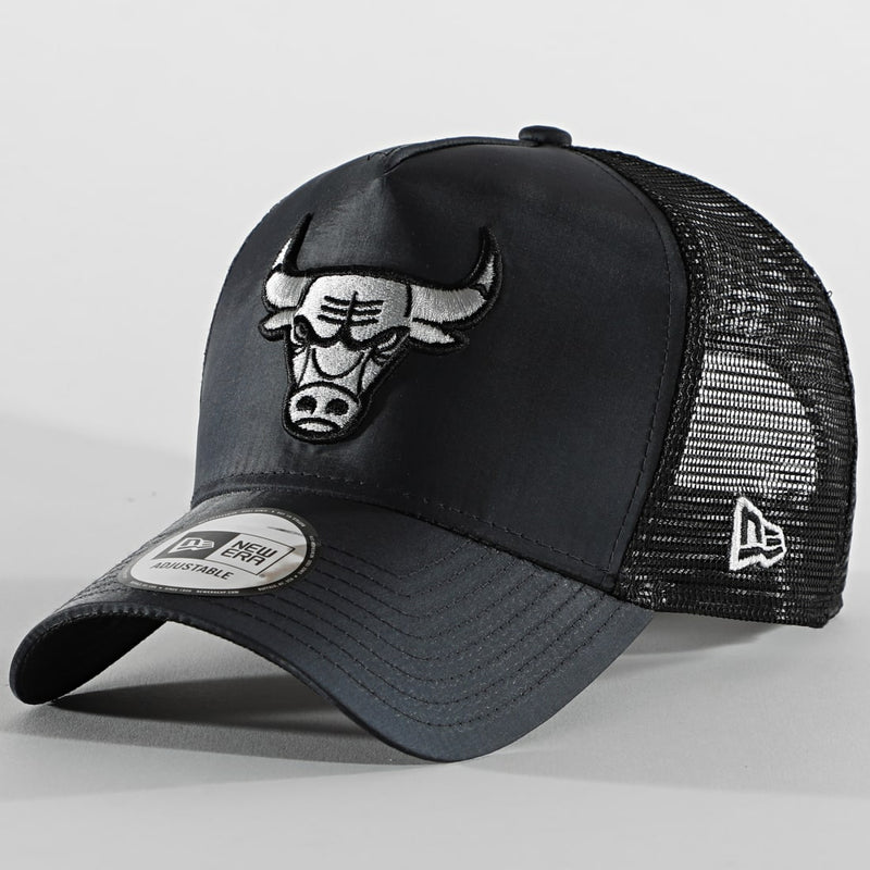 New Era Trucker Hypertone  Chicago Bulls 'Black Petrol'